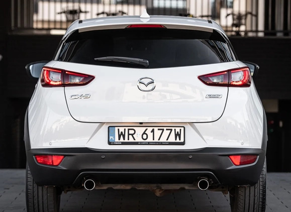 Mazda CX-3 cena 68900 przebieg: 102000, rok produkcji 2018 z Radom małe 562